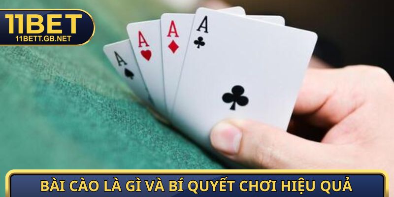 Bài Cào Là Gì & Chia Sẻ Bí Quyết Đọc Bài Cực Hiệu Quả 4 Bài cào là gì và bí quyết chơi hiệu quả
