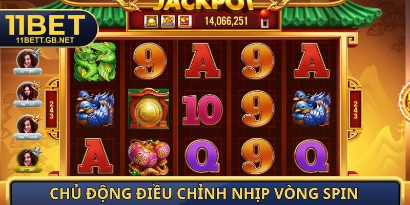 Chiến Lược Nổ Hũ - Cẩm Nang 7 Phương Pháp Phá Đảo Mọi Ván 2 Chủ động điều chỉnh nhịp vòng spin